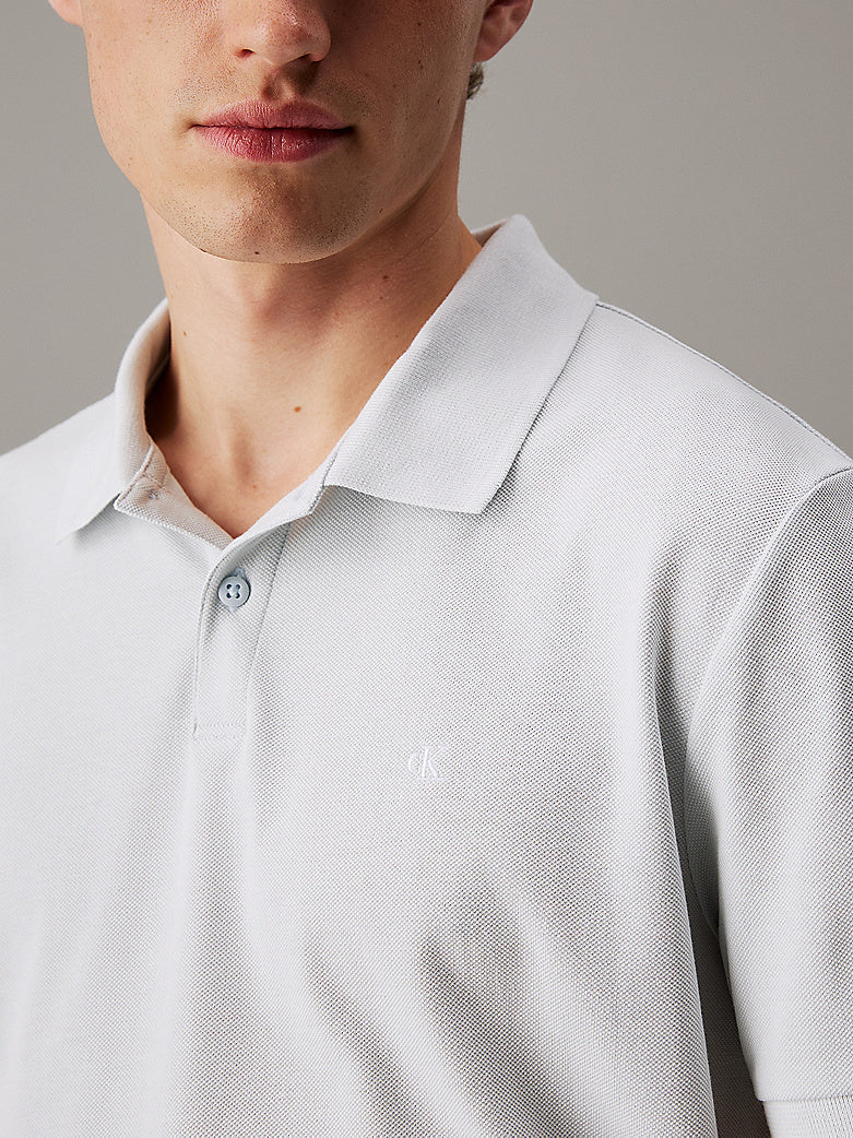 Polo in piqué di cotone Calvin Klein