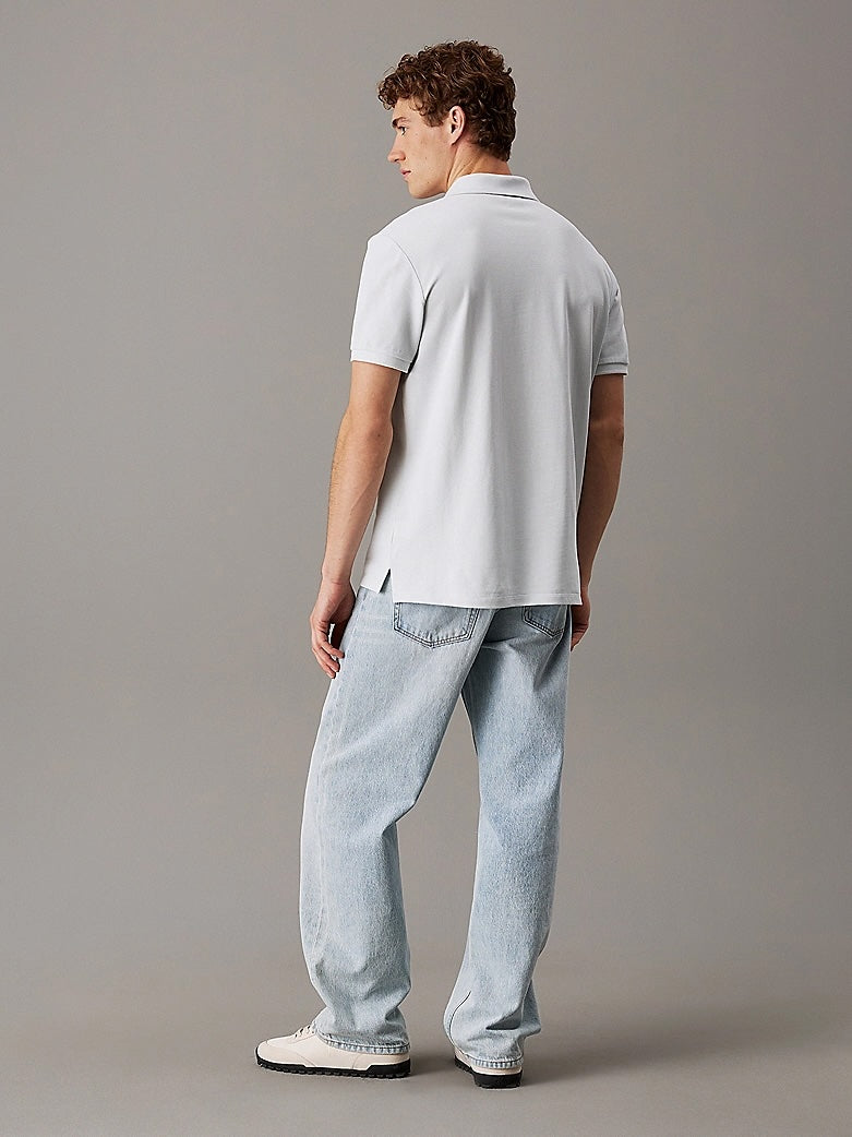 Polo in piqué di cotone Calvin Klein