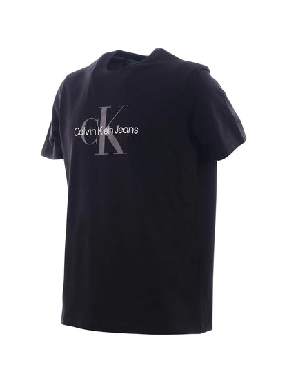 T-Shirt Calvin Klein con monogramma frontale