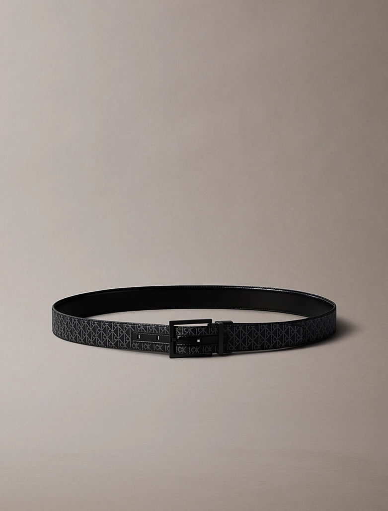 Cintura con logo Emblem double-face