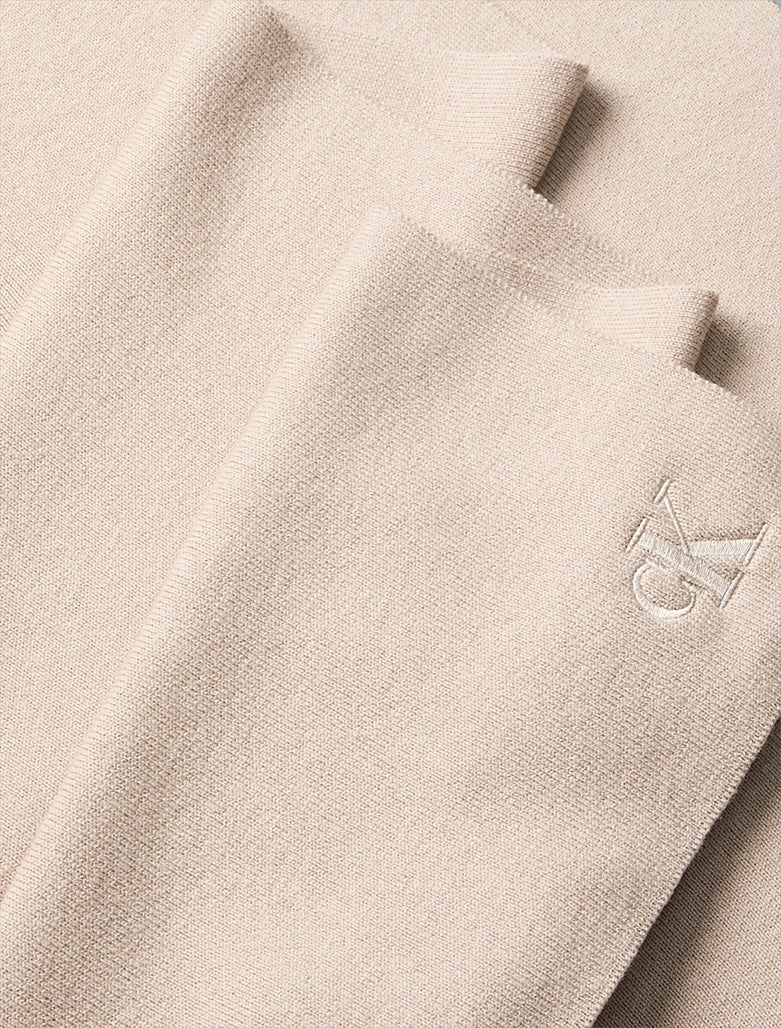 Sciarpa con signature logo chateau gray