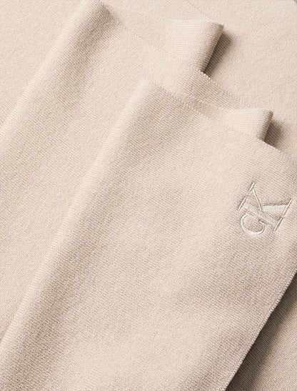 Sciarpa con signature logo chateau gray