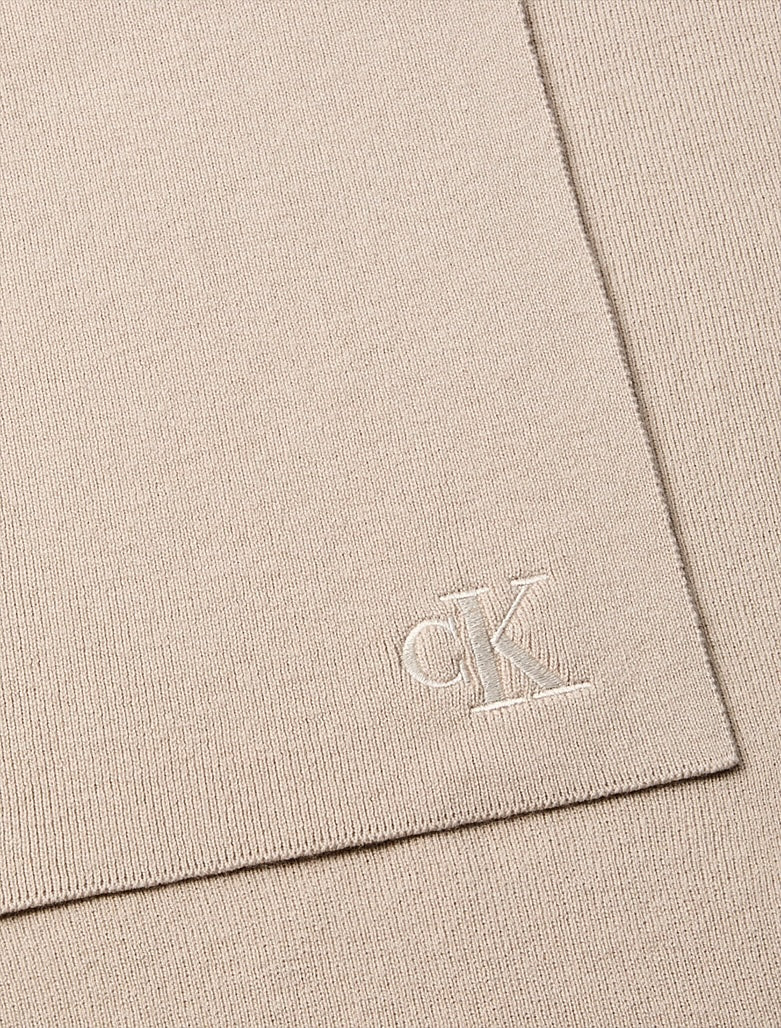 Sciarpa con signature logo chateau gray