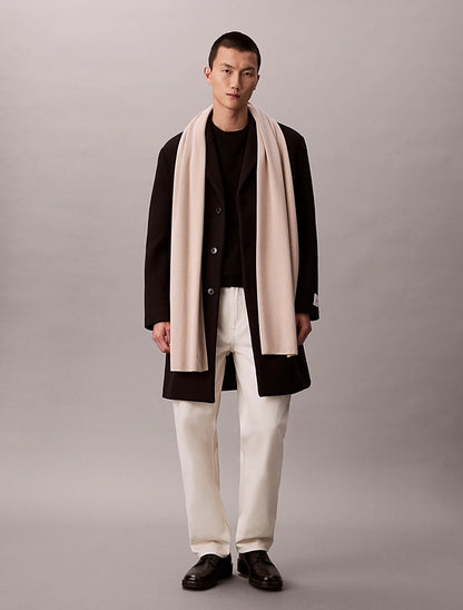 Sciarpa con signature logo chateau gray