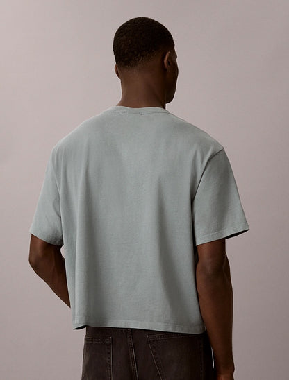T-shirt con monogramma dal taglio relaxed Calvin Klein