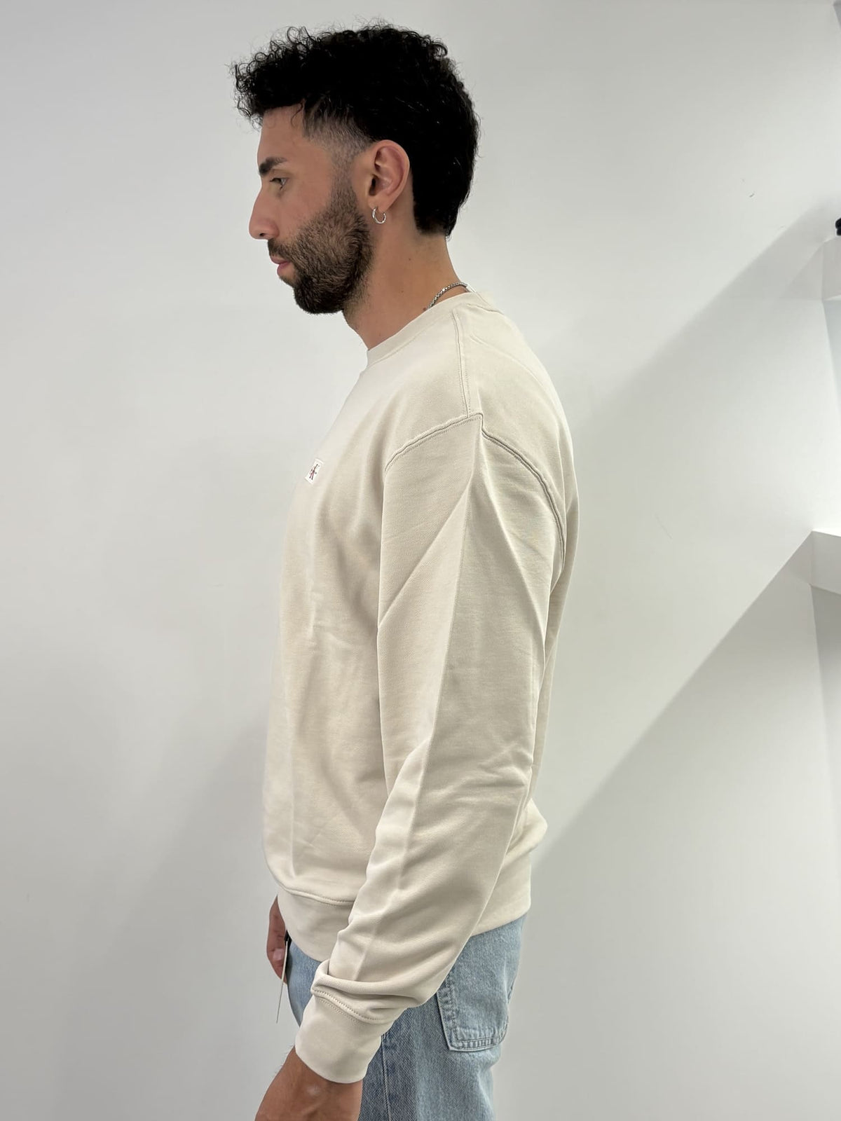 Felpa in spugna monologo Calvin Klein