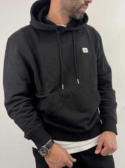 Felpa Calvin Klein con cappuccio Black