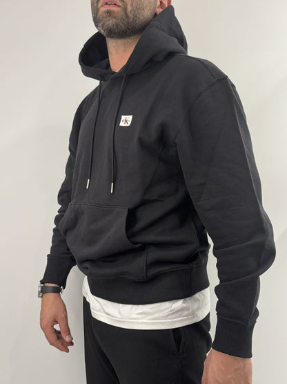 Felpa Calvin Klein con cappuccio Black