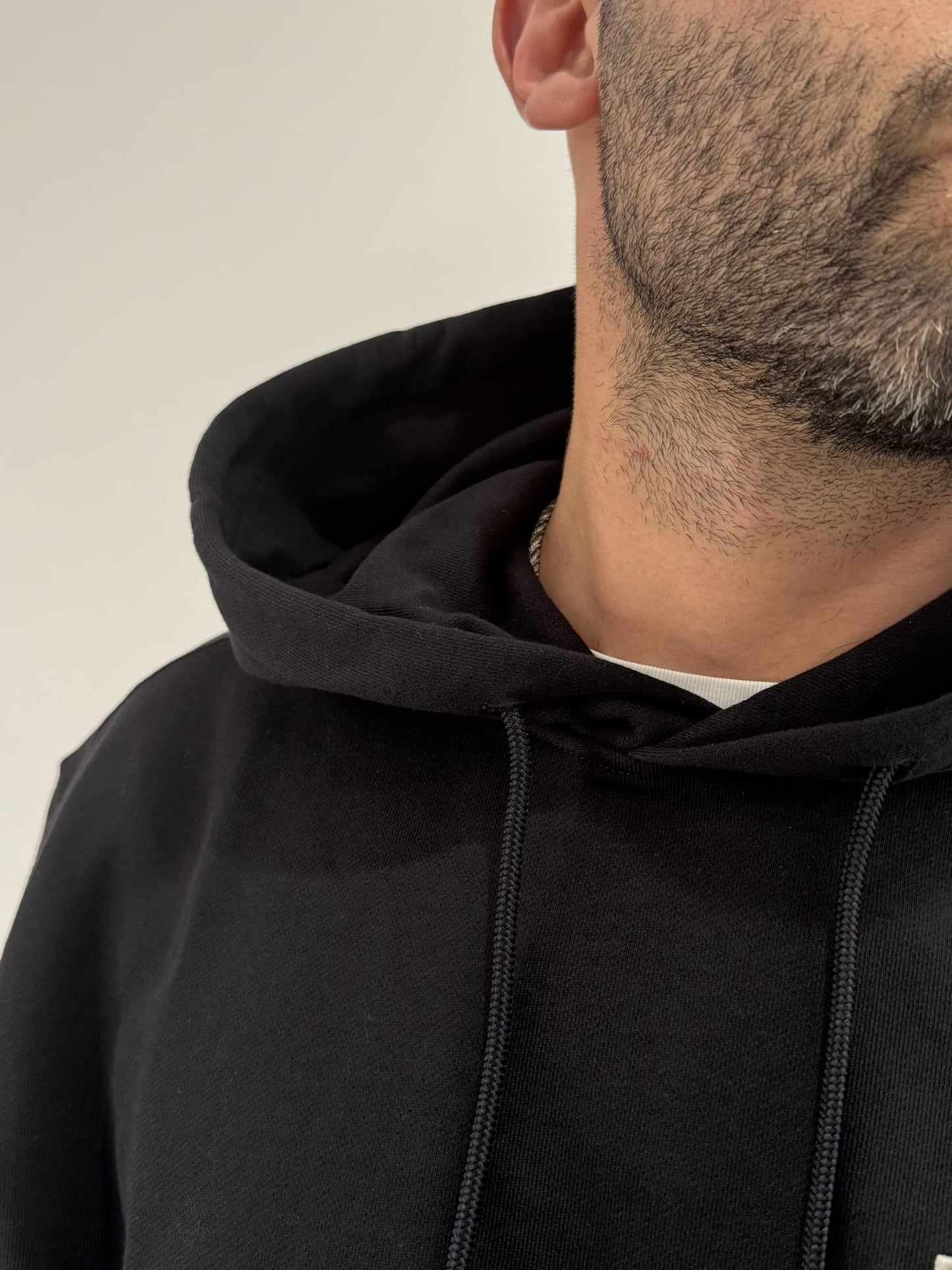 Felpa Calvin Klein con cappuccio Black