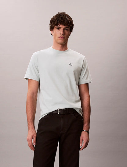 T-shirt con monogramma vestibilità rilassata Calvin Klein