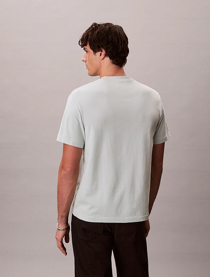 T-shirt con monogramma vestibilità rilassata Calvin Klein