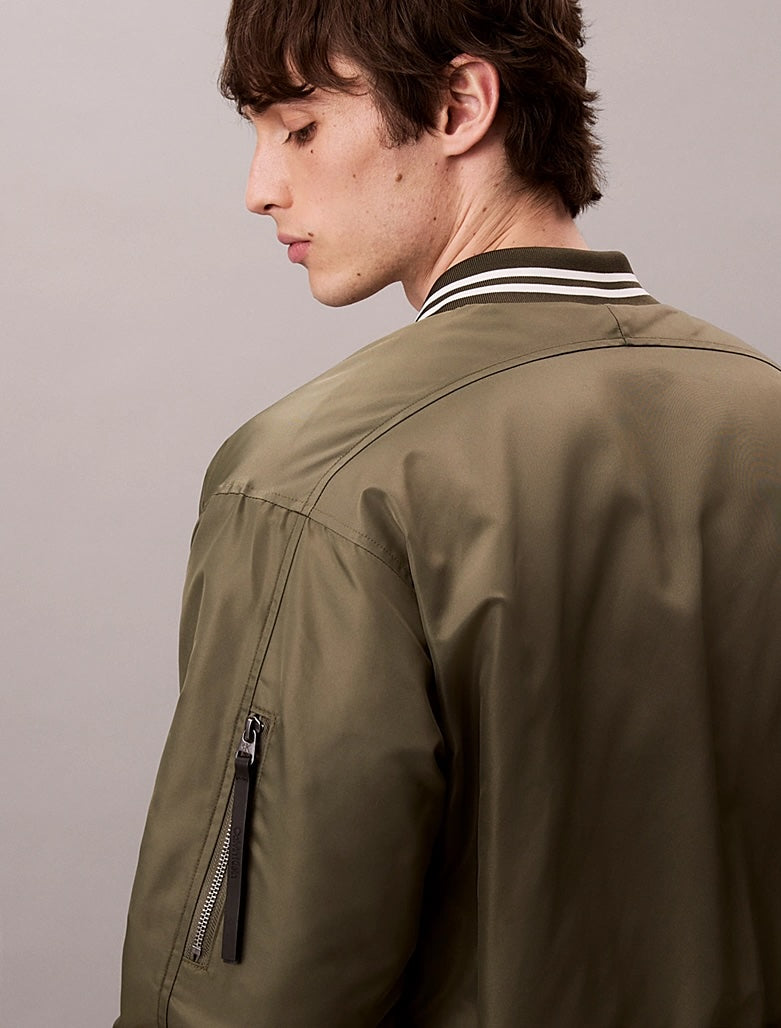 Giacca bomber in nylon