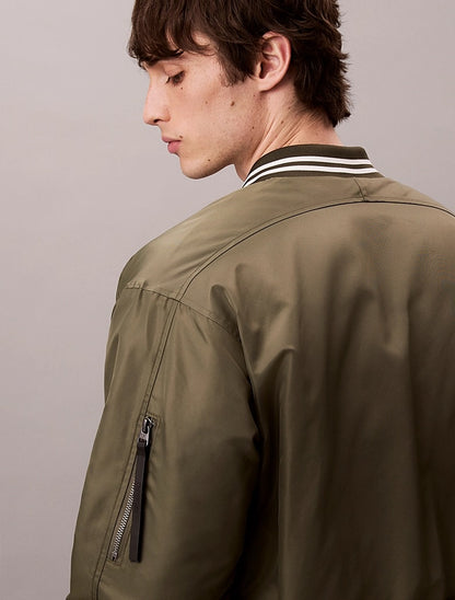 Giacca bomber in nylon