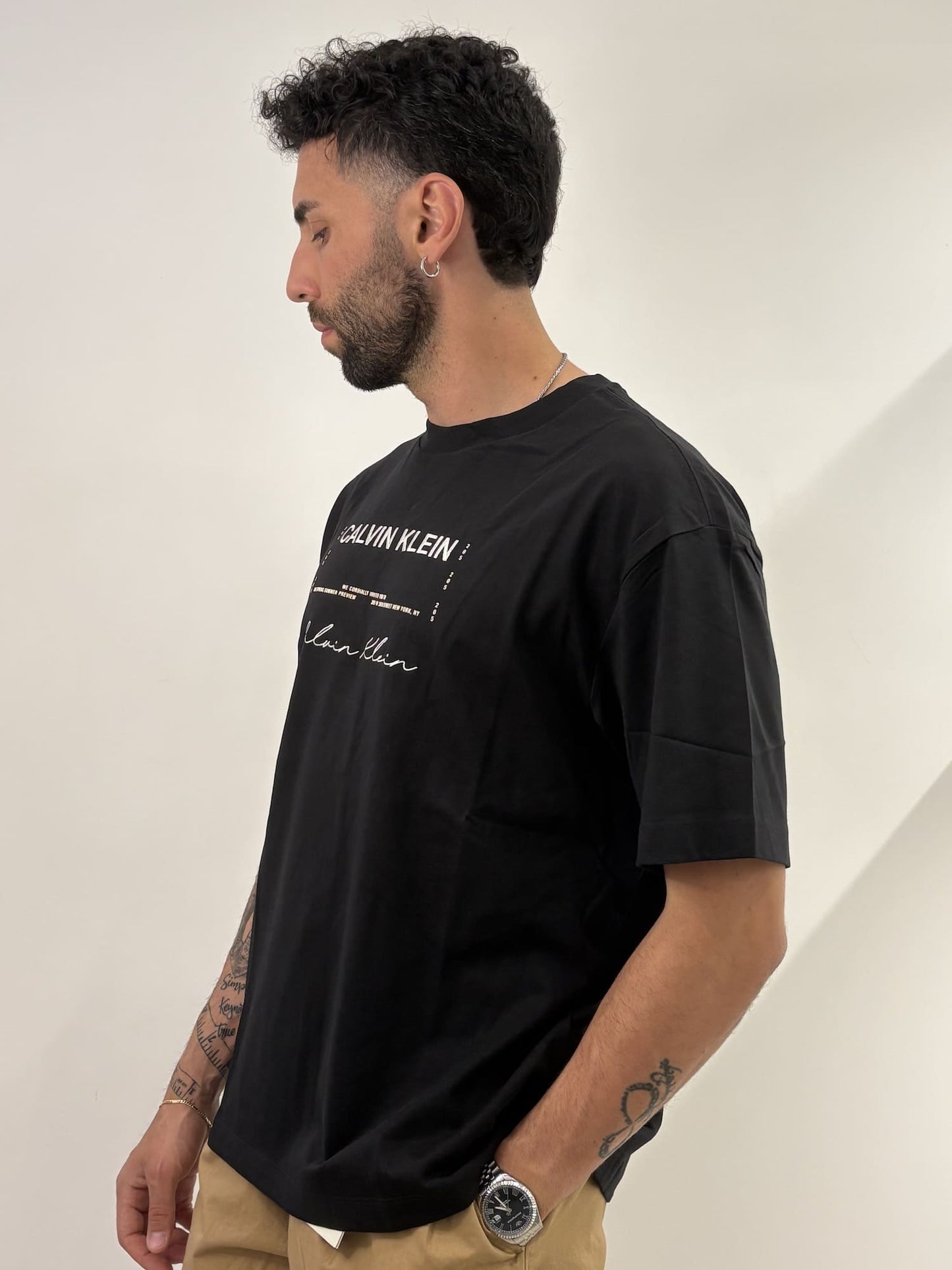 T-shirt Calvin Klein con stampa