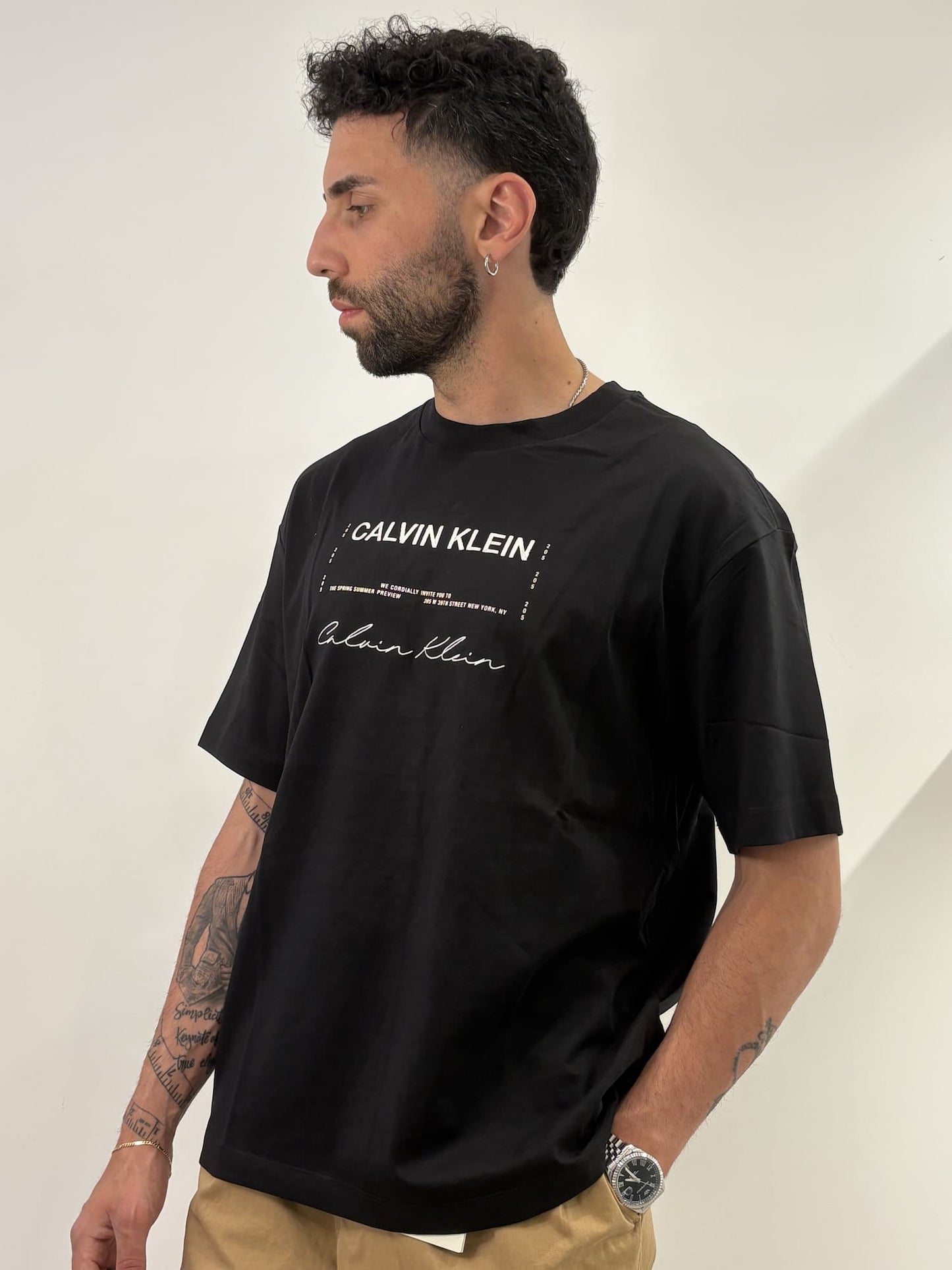 T-shirt Calvin Klein con stampa