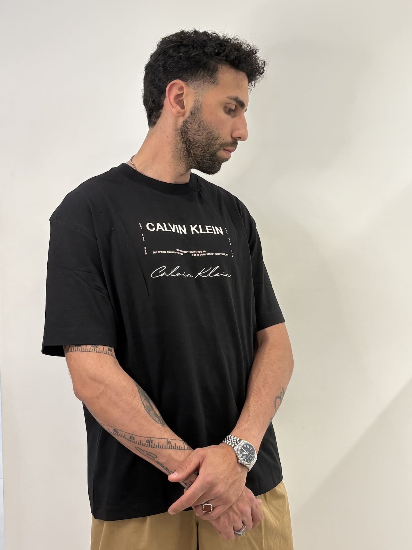 T-shirt Calvin Klein con stampa