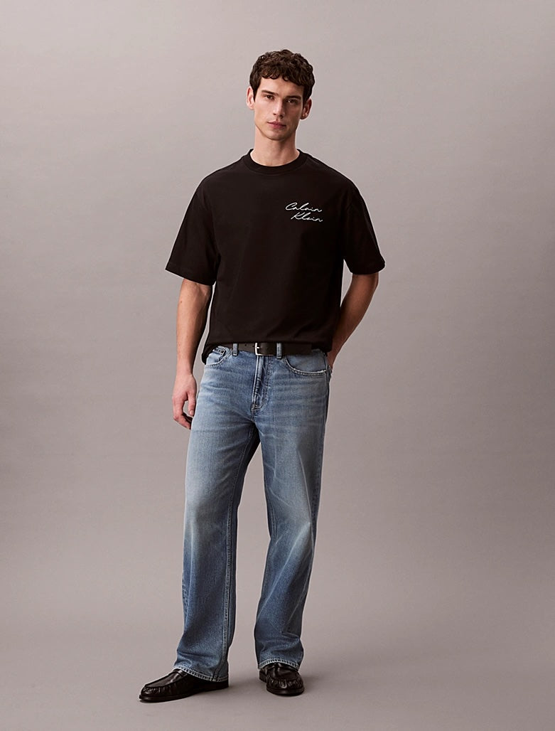 T-shirt con logo taglio relaxed Calvin Klein