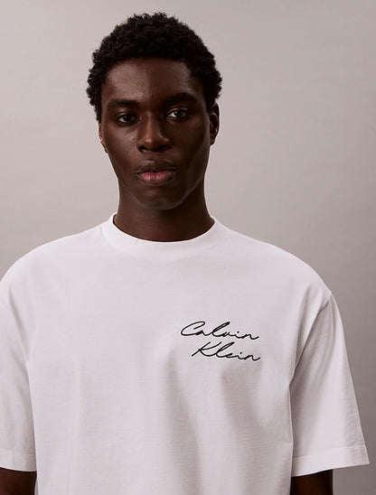 T-shirt con logo taglio relaxed
