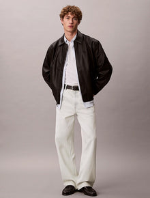 Giubbotto bomber in ecopelle Calvin Klein