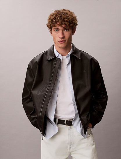 Giubbotto bomber in ecopelle Calvin Klein