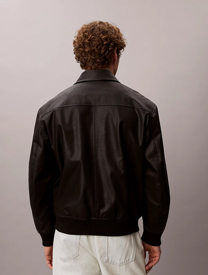 Giubbotto bomber in ecopelle Calvin Klein