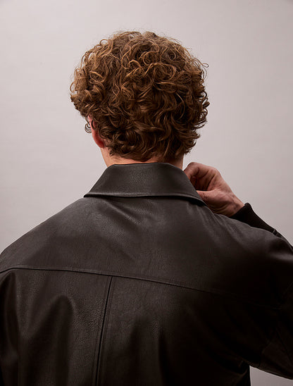 Giubbotto bomber in ecopelle Calvin Klein