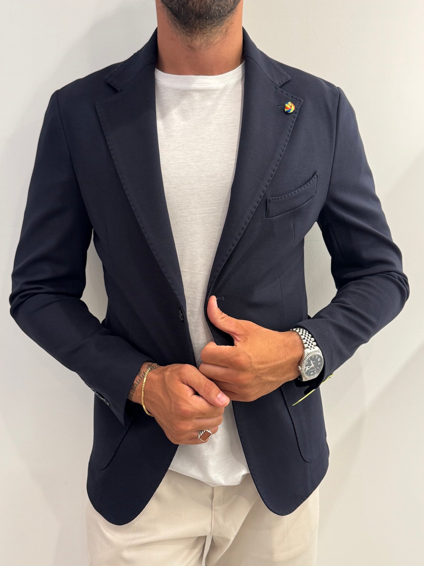 Giacca uomo in punto Milano vestibilità slim