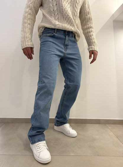 Jeans baggy chiaro