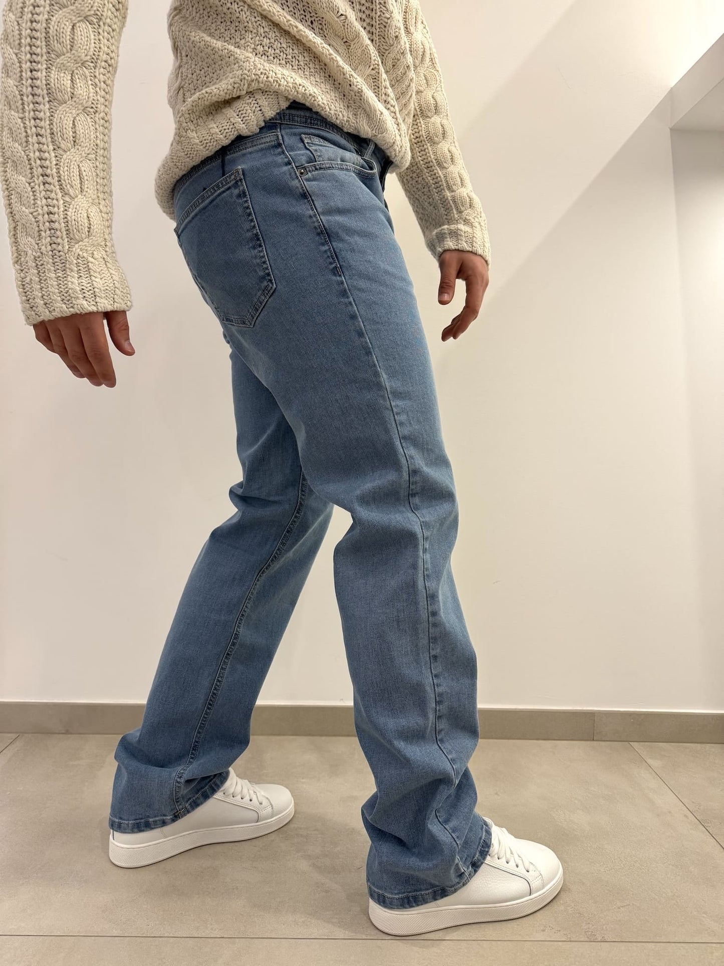 Jeans baggy chiaro