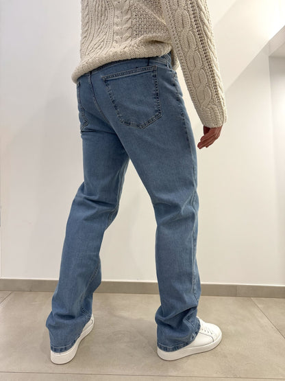 Jeans baggy chiaro