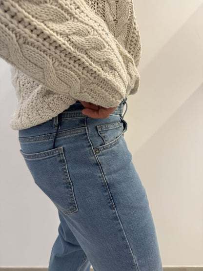 Jeans baggy chiaro