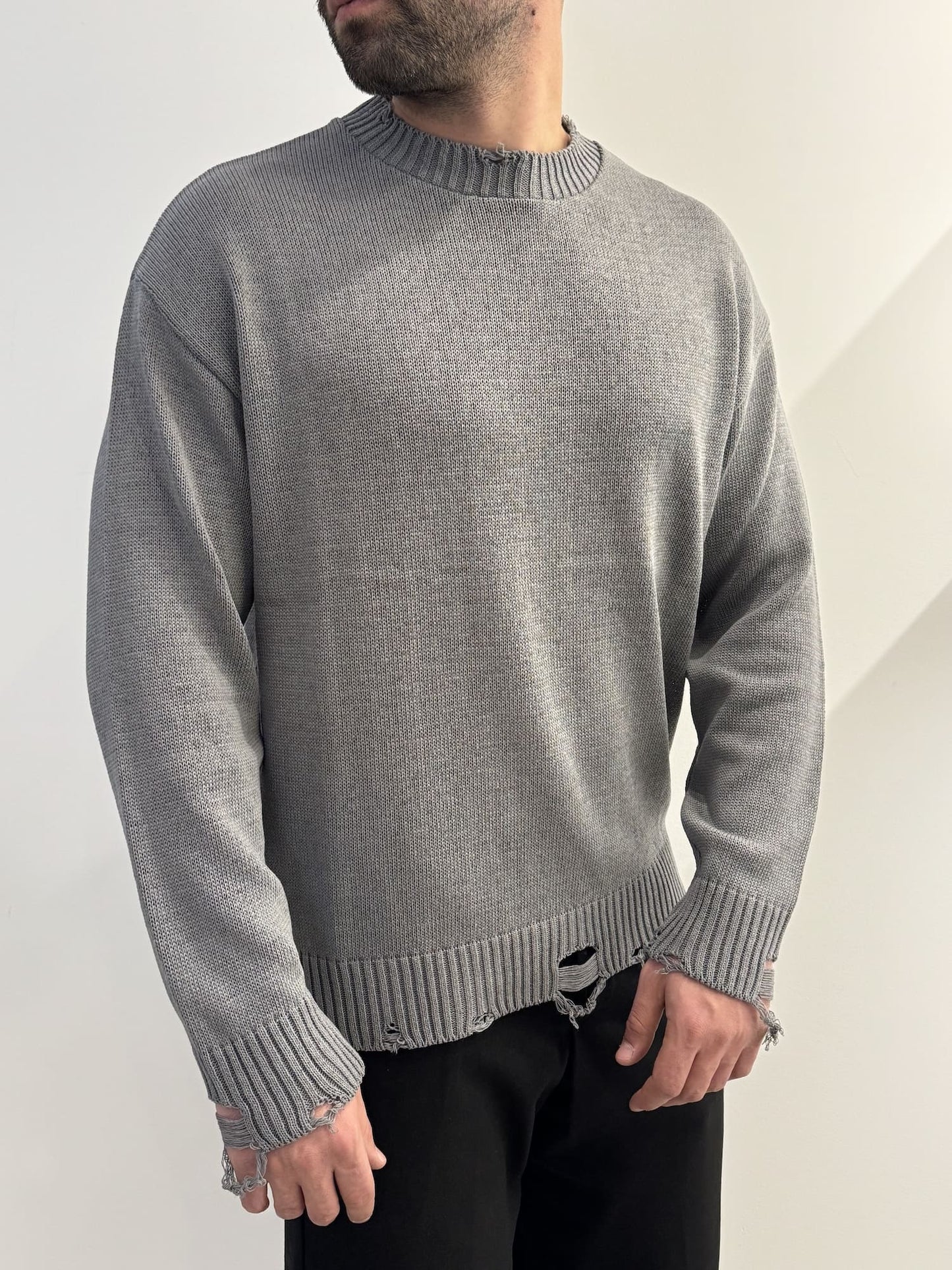Maglia con strappi
