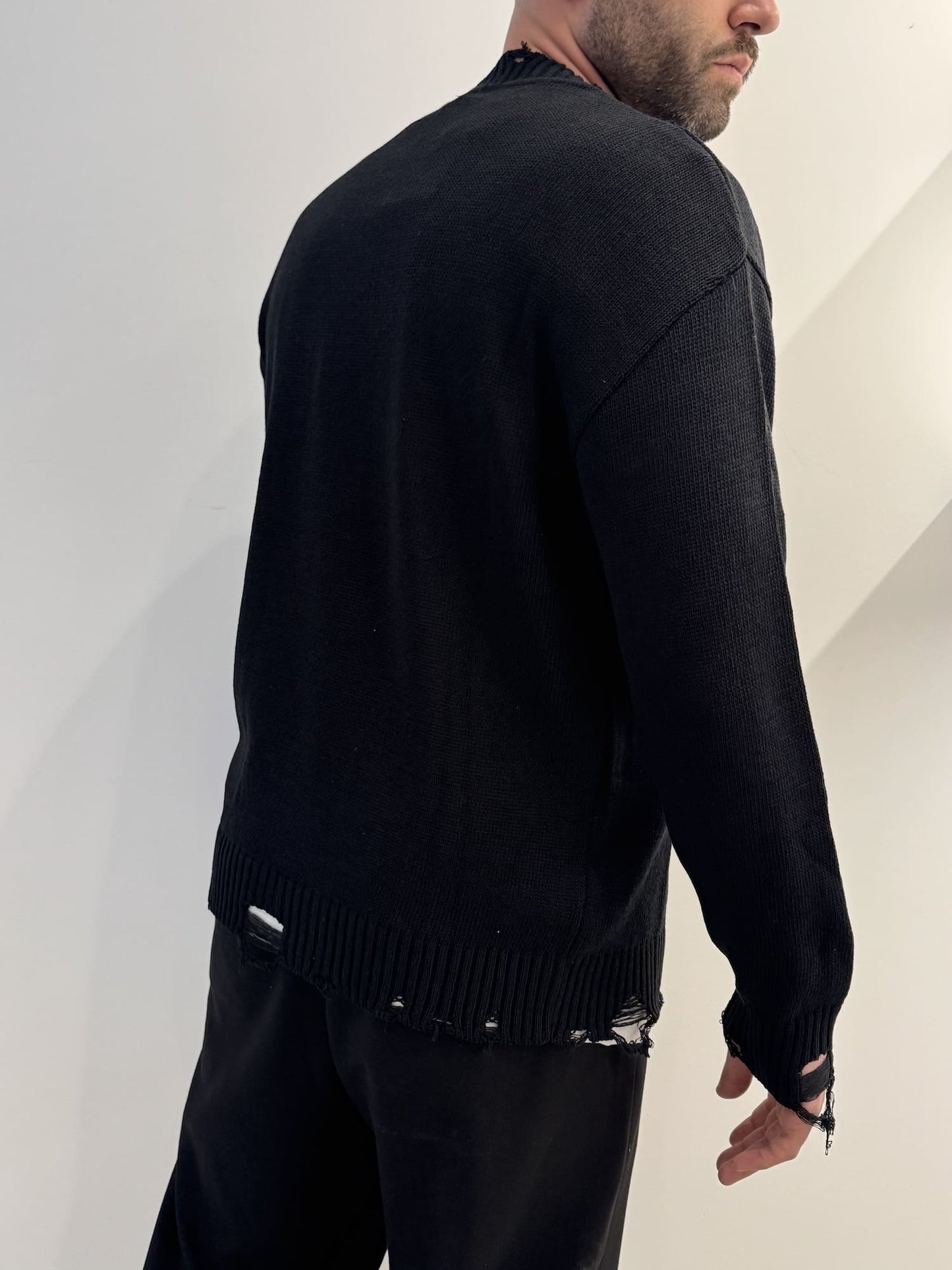 Maglia con strappi