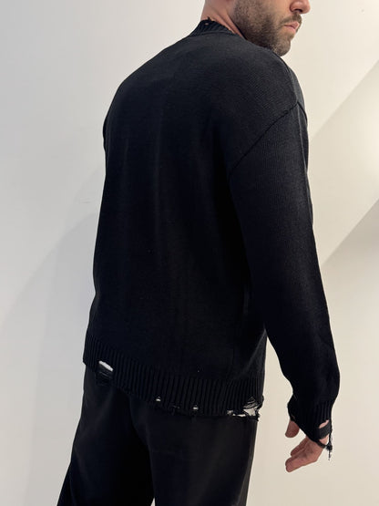 Maglia con strappi