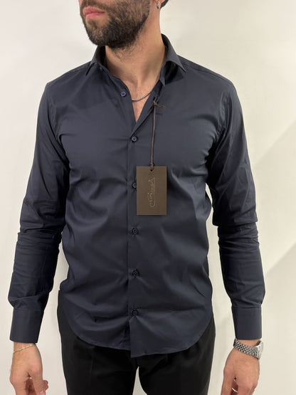 Camicia Matera in cotone elasticizzato