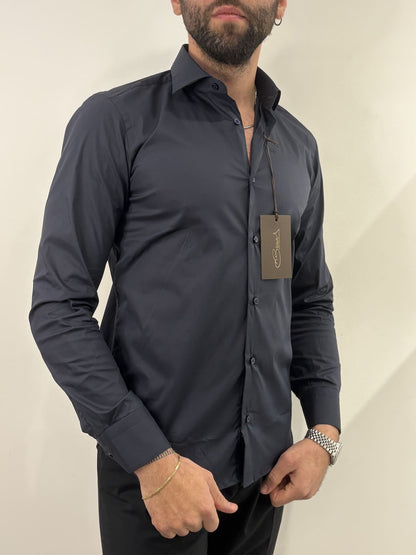 Camicia Matera in cotone elasticizzato