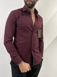 Camicia Matera in cotone elasticizzato
