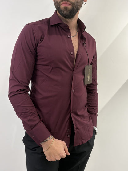 Camicia Matera in cotone elasticizzato