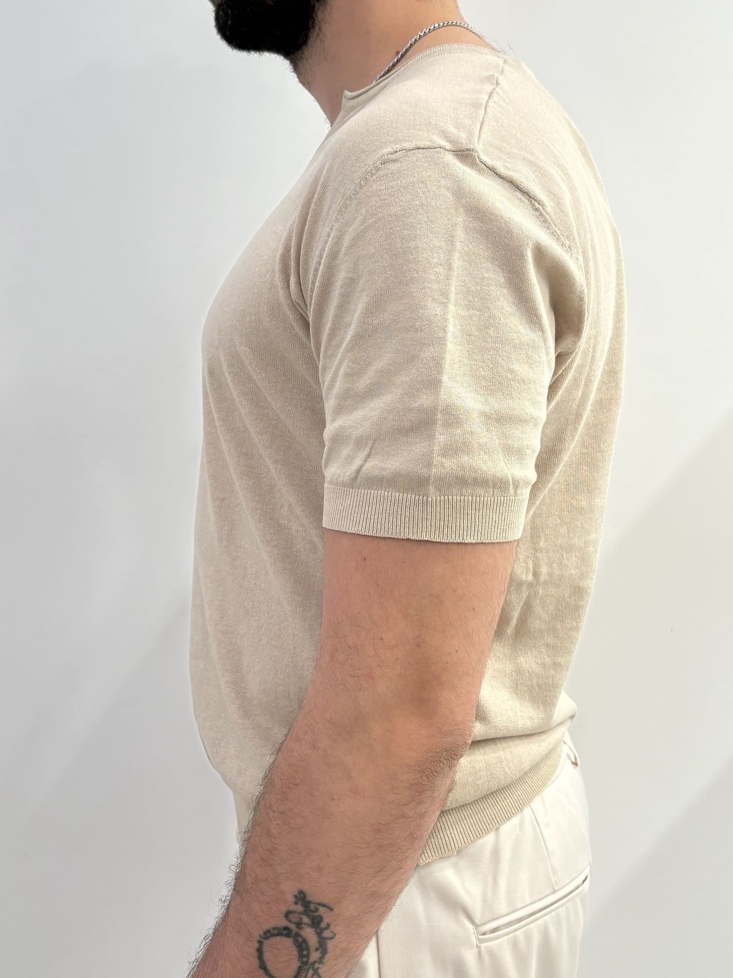 Polo Hamaki-Ho in filo collo a V