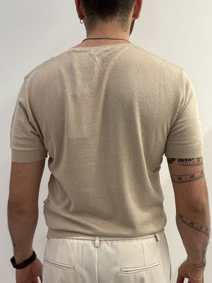 Polo Hamaki-Ho in filo collo a V