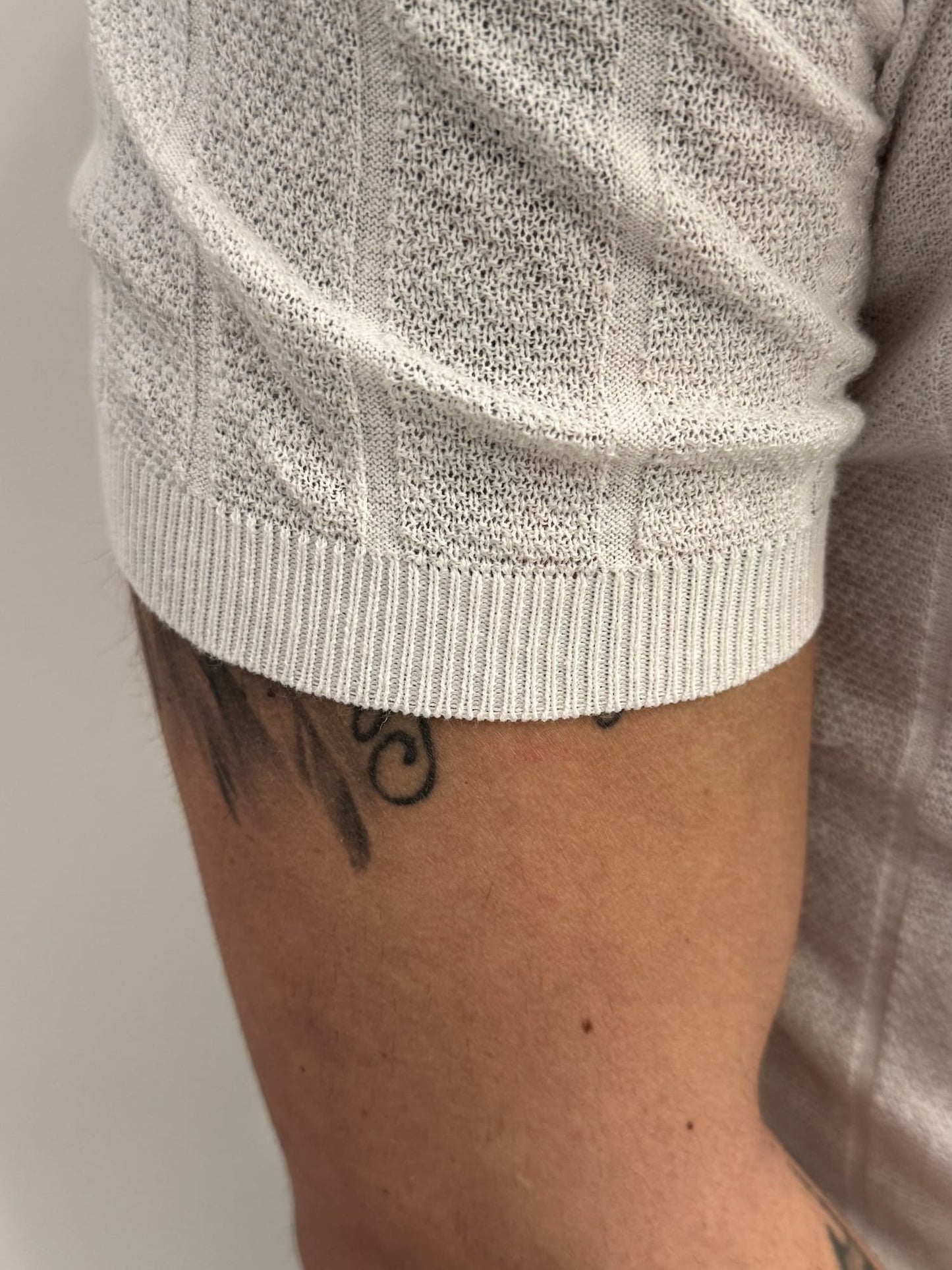 T-shirt in filo a coste