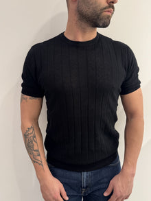 T-shirt in filo a coste