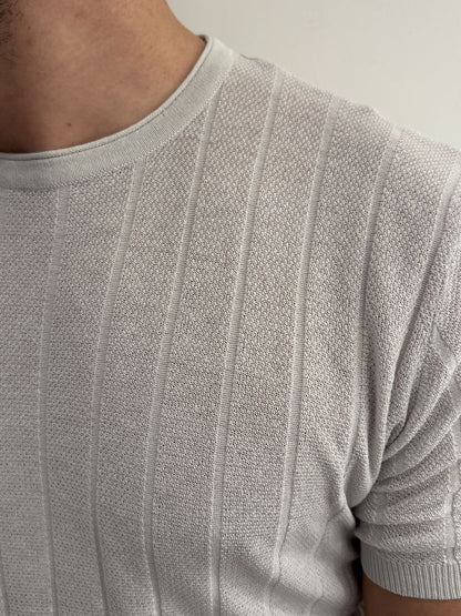 T-shirt in filo a coste