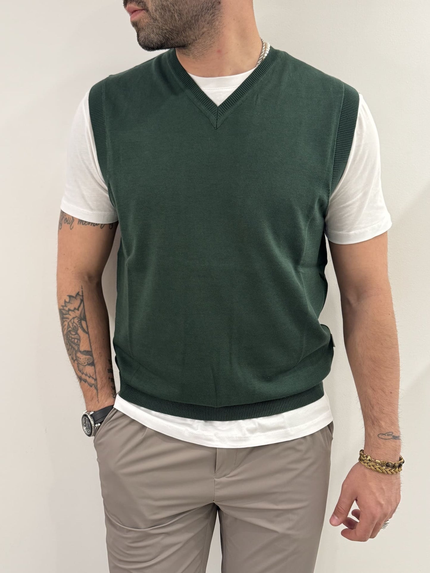 Gilet Hamaki-Ho con scollo a V