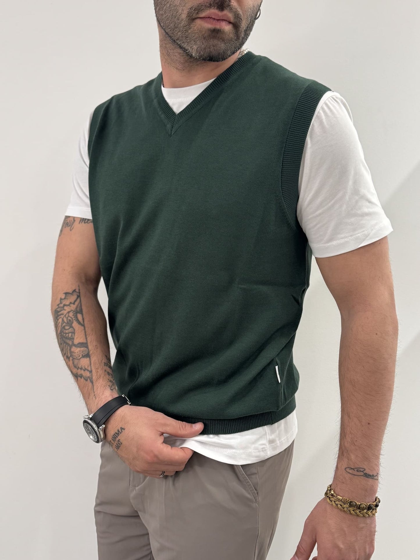 Gilet Hamaki-Ho con scollo a V