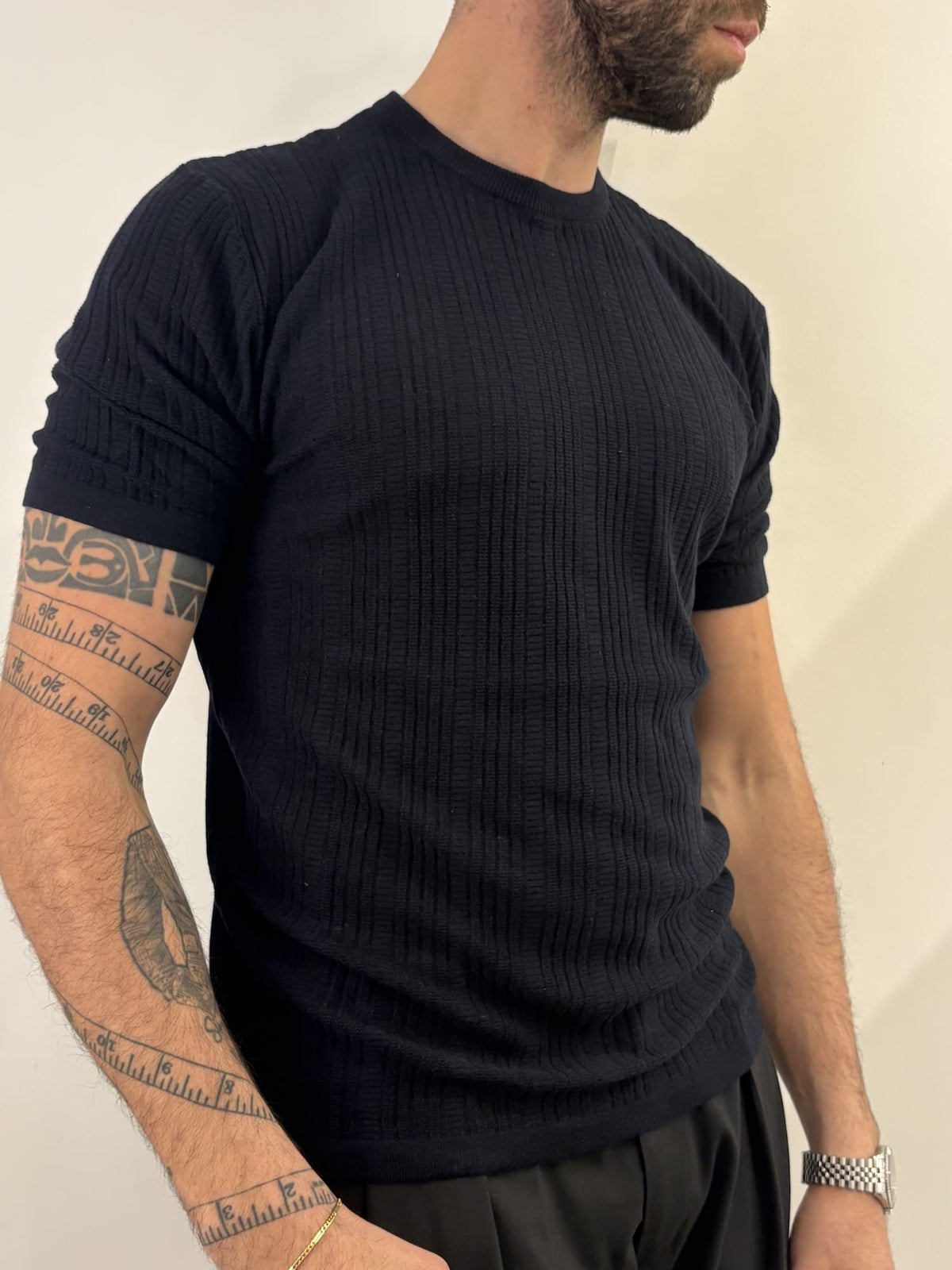 T-shirt girocollo Hamaki-Ho blu