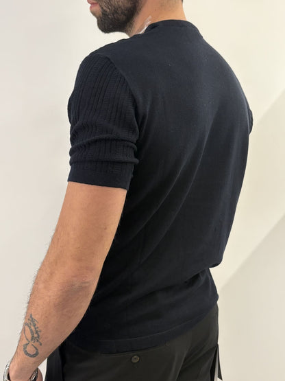 T-shirt girocollo Hamaki-Ho blu
