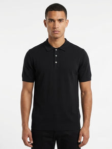 Polo Sorbino basic in filo nero
