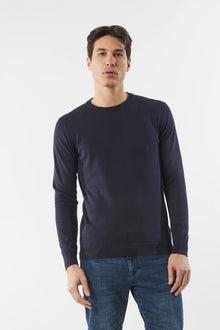 Pullover in cotone basic