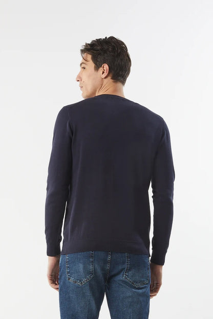 Pullover in cotone basic